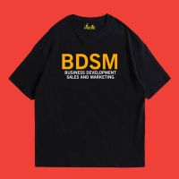 เสื้อยืดฤดูร้อน(พร้อมส่ง) เสื้อ B.D.S.M  COTTON 100 % มีทั้งทรงปกติและ OVERSIZEเสื้อยืดพิมพ์ลาย