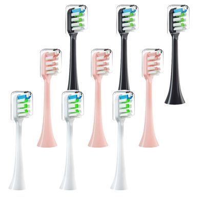 For SOOCAS V1 V2 X3 X3U X5 D3 Electric Tooth Brush Heads 3D Oral Whitening High-Density Replacement Parts Accessories Heads