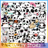 [Eleanor] 50pcs Animal PANDA Sticker กระเป๋ากีตาร์สเก็ตบอร์ดแล็ปท็อป Graffiti สติ๊กเกอร์