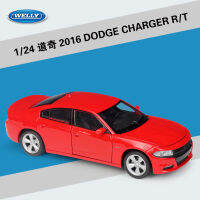 Willy 1:24 Dodge Steam 2016dodge Charger R/T Sports Car Simulation Alloy Car Model