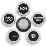 4PCS/Lot 68MM Car Wheel Center Hub Caps For ENKEI Emblem Logo Chrome / Black Car Styling Accessories