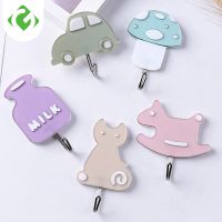 1PC Hook Strong Cute shape Suction Wall Sucker Hanger Waterproof Adhesive Heavy Load Rack Stainless Steel Hook cintre cabide