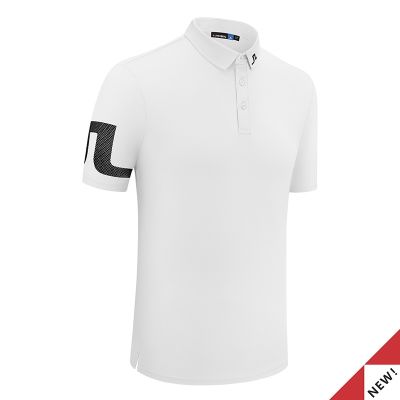 ★New★ J LINDEBERG Tit golf shorts Sleeves Mens JL Golf Apprael Mens Quick Dry Golf T-Shirts 2301