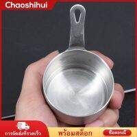 Chaoshihui 1ชิ้นมินิหม้อความร้อนสแตนเลสหม้อซุปเนยซอสกระทะที่มีการจัดการ (S)