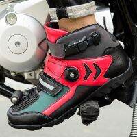 2023 new Cross-border supply new high seasons for motorcycle racing shoes cycling shoes mens and womens motorcycle boots motorized brigade and equipment