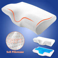 Memory Foam Ортопедическая подушка 50x30cm60x35cm Slow Rebound Soft Ice-cool Gel Pillow Comfort Relax The Cervical Pillow