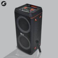 Magee8 Powerful Sound box Large Stereo Music Karaoke Column Support USB with Mic