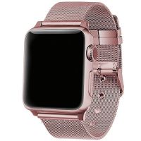 Metal Strap For Apple Watch Band Series 7 SE 6 5 4 45mm 41mm 44mm 40mm Stainless Steel Mesh Bracelet For iWatch 3 2 1 42mm 38mm Straps