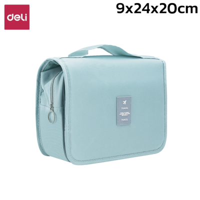 กระเป๋าจัดระเบียบอุปกรณ์อาบน้ำ กระเป๋าเครื่องสําอาง Toiletry bag ขนาด 9x24x20ซม. ใส่เครื่องสำอางค์ อุปกรณ์อาบน้ำ ของแต่งหน้า Beautiez