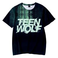 2023 NEWTeen Wolf เสื้อยืด Series คอสเพลย์3D พิมพ์ Streetwear ผู้ชายผู้หญิงแฟชั่น O-Neck T เสื้อ Harajuku ขนาดใหญ่ Tees Tops เสื้อผ้า