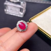 Natural ruby ring 925 silver exquisite style best selling quality classic style