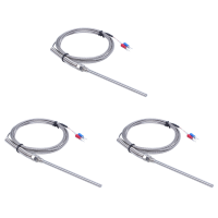 4X K Type 0-800 Degree Celsius Thermocouple Probe Sensors 2M 6.5Ft