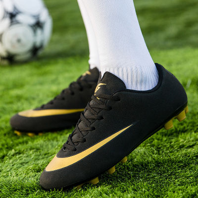 Men Soccer Shoes Kids TFFG Football Boots Cleats Grass Training Sport Footwear Sneakers Plus Size 34-44 Soccer Shoes