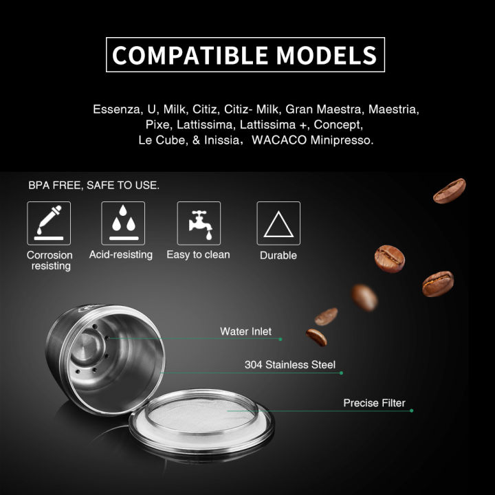 icafilas-reusable-coffee-filter-for-nespresso-machine-with-tamper-stainless-steel-capsule-for-nospresso