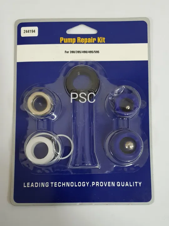 Graco Ultra 390/395/490 Airless Paint Sprayer Pump Repair Kit 244194