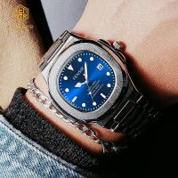 The new high level appearance nautilus men watch mens fashion leisure business quartz wrist watch waterproof luminous tide --nb230710✤⊙☈