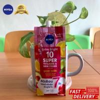 (มีคูปองส่งฟรี)(30 ml.) Nivea Extra Bright 10 Super Vitamins &amp; Skin Foods Serum 30 ml.