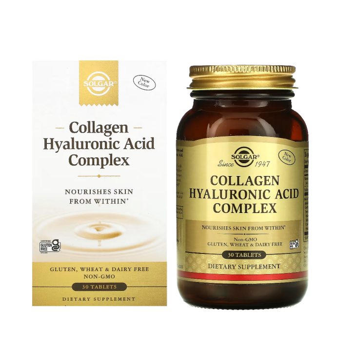 Solgar, Collagen Hyaluronic Acid Complex, 30 Tablets Lazada PH