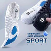 EVA Insoles สำหรับรองเท้า Shock Absorption ระงับกลิ่นกาย Breathable Cushion วิ่ง Insoles สำหรับฟุตผู้หญิง Insoles ศัลยกรรมกระดูก-Giers