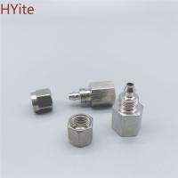 Fast twist Lock nut 4mm-14mm Tube Stainless Steel SS 304 Pipe Fittings Female Threaded 1/8 1/4 3/8 1/2 M10x1 M14x1.5