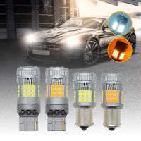 หมอกโคมไฟหลอดไฟไฟตัดหมอกไฟ DRL รถยนต์ DC 12V 24V สีขาวหลอดไฟรถยนต์3030 36SMD