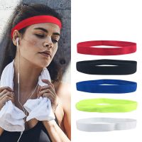 Sport Hairband Running Head Band Sweat Anti-slip Elastic Hair Bands Biking Sweatband Bands Headbands For Women Men Protective Gear