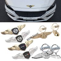 Hot New Metal Car Front Hood Bonnet Sticker Auto Angle Wings Emblem Badge for Nissan Nismo Almera Altima Teana zhi