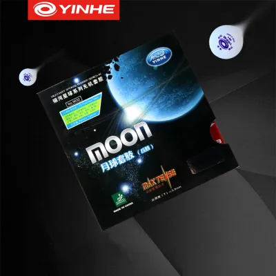 Original Yinhe Moon Max Tense Factory Tuned pips in Table Tennis Rubber with Sponge For Ping Pong Racket Galaxy Moon Rubber