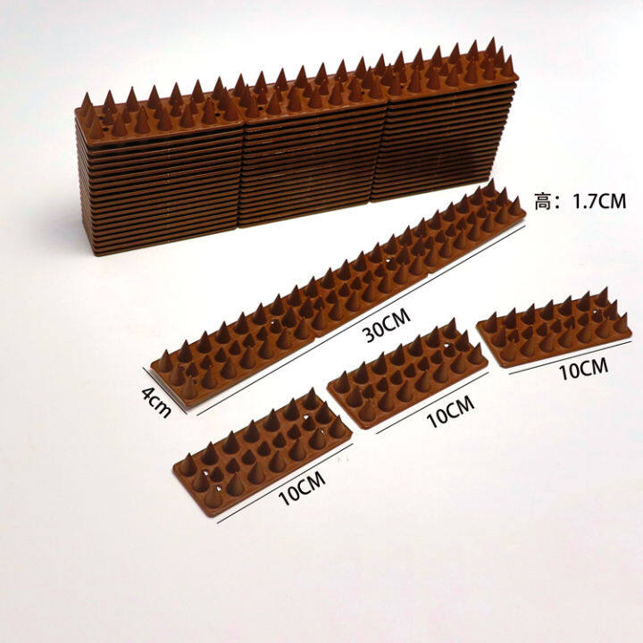 หนามกันนก-หนามไล่ป้องกันนก-สำหรับติดผนัง-จำนวน-20-ชิ้น-หนามป้องกันนกกันขโมยใช้ได้จริงป้องกันแมวการบุกรุก30cmเล็บนกสวน-ตะปูกันขโมยติดผนัง