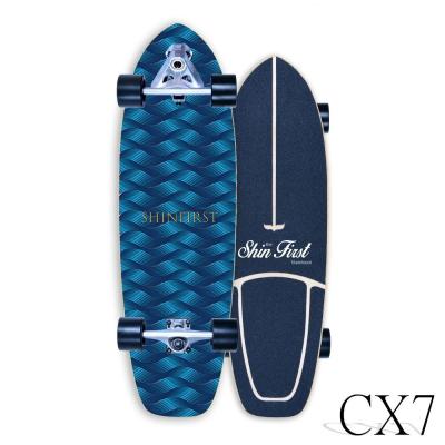 Surfboard Surfskate Surf Skateboard สเก๊ตบอร์ด Surf Skate เซิร์ฟสเก็ต CX7  บูทสปริงยืดหยุ่นสูง แข็งแรง ทนทานสูงเซิร์ฟบอร์ด Surf Board สินค้าพร้อมส่ง เซิร์ฟสเก็ต รองรับน้ำหนักได้ 100 กิโลกรัม