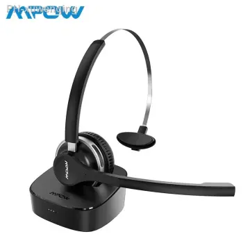 Mpow bluetooth headset with best sale charging station