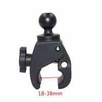 【The-Best】 PluscaseStore Jadkinsta 18-38มม. Super Clamp ถึง1นิ้ว Ballhead สำหรับรถจักรยานยนต์ Handlebar Rods Clamp สำหรับ Ram Mount