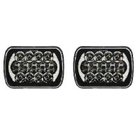 2X 210W 5X7 Inch 7X6 Inch LED Headlight DRL with H4 Harness for Chevrolet Jeep Cherokee XJ Toyota Tacoma &amp; 88-95 Pickup