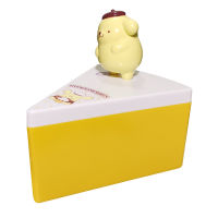 Box Cake Pompompurin Gold Sanrio กล่องเค้กปอมปอมปูรินสีทอง ลายการ์ตูนซานริโอ สำหรับเก็บของ