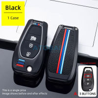 HushdgZinc Alloy Car Key Case 3ปุ่มพับรีโมทคอนล Fobs Protector พวงกุญแจสำหรับ Chevrolet Cruze Spark Trax Sonic 2019Kouh