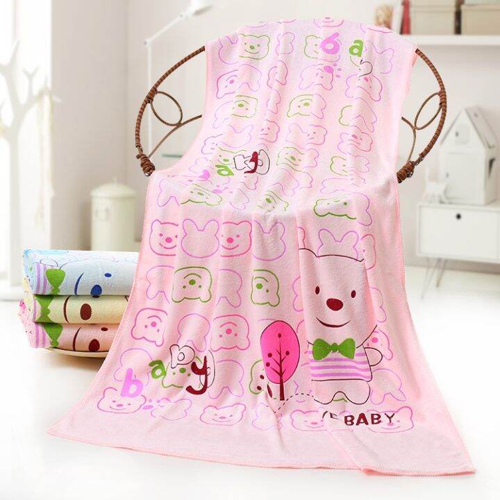 cod-ultra-fine-fiber-large-bath-towel-for-super-soft-and-strong-water-absorption-cartoon-printing-childrens-does-shed-hair-wholesale-manufacturers