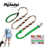 Dog Leash Running Hands Free Elastic Reflective Training Bungee Dog Lead Leash For Dogs Extendable Strong Leads Leashes