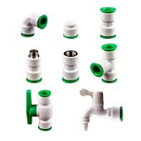 20/25mm PE PVC PPR Water Tube Pipe Valve Quick Connector Irrigation House Decoration Thread Water Pipeline Fittings 1Pc Pipe Fittings Accessories