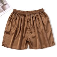 100 Mulberry Silk Womens Shorts solid colors with pockets in 15 colors one size JN105-2