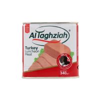 Premium Import products? ( x 1 ) Al Taghziah Turkey Luncheon 340g ++ อัลทัคซียะห์ เนื้อไก่งวงกระป๋อง 340 กรัม