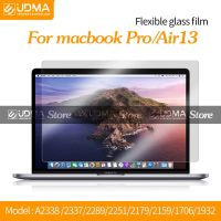 Q75vmsxzrzp UDMA HD มีความยืดหยุ่นฟิล์มแก้วใหม่ Macbook Air Pro 13ปกป้องหน้าจอชิป M1 A2337 2289 2251 2179 2159 1706 1708 1932 1989