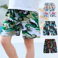 Teenager Boy Swim Shorts 2 3 4 5 6 7 8 9 10 11 Years Beach Wear Short Pants Green Camouflage Toddler Board Short Swiming Trunks