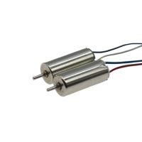 【▼Hot Sales▼】 xuhuik มอเตอร์ขนาดเล็ก716ไร้แกนขนาดเล็ก7*16มม. 2ชิ้น Dc 3.7V 45000Rpm ความเร็วสูง Diy โดรนอาร์ซีสำหรับเด็กเครื่องบินเครื่องบินสี่ใบพัด