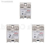 ♙ SSR -25DA 40DA DC control AC SSR white shell Single phase Solid state relay