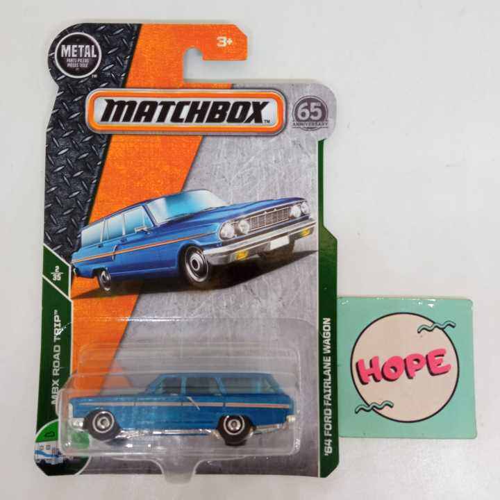 Matchbox 64 Ford Fairlane Wagon Diecast MBX Road Trip Original Mattel