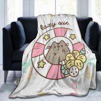 2023 in stock  Pusheen Flannel Ultra-Soft Micro Fleece Blanket for Bed Couch Sofa Soft Warm，Contact the seller to customize the pattern for free