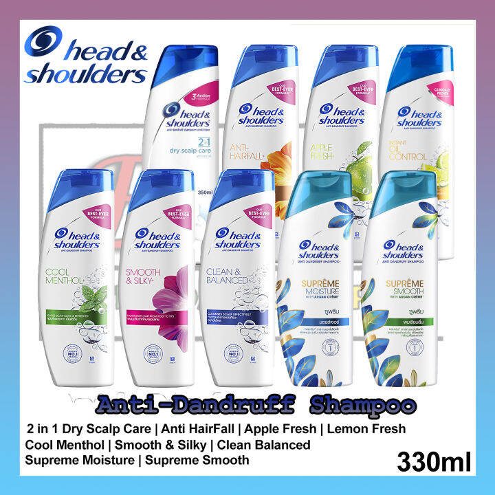 Head & Shoulders Shampoo 330ml | Lazada