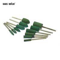 【YY】10 pcs Rubber Mounted Point Grinding Head for Mould Polishing Rotary Power Tools