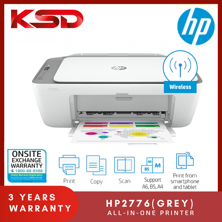HP DeskJet Ink Advantage 2336 2776 2777 All In One Color Printer/Print
