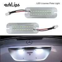 [YOMI Automotive Products] 2Pcs ไม่มีข้อผิดพลาด LED ป้ายทะเบียนรถอุปกรณ์เสริมสำหรับ Mercedes Benz G Class G500 G550 G55 G63 G65 AMG W463จำนวนแผ่น